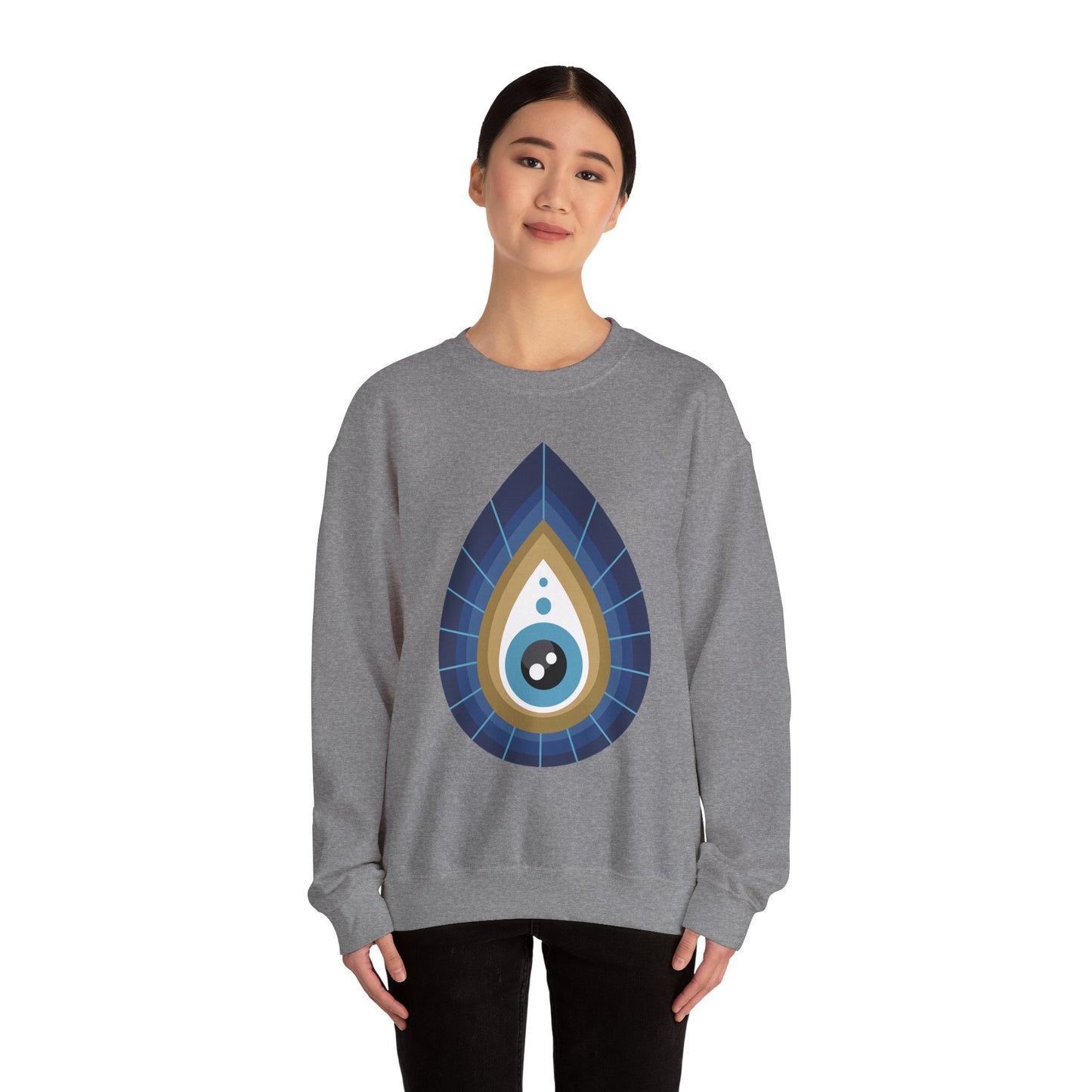 Sweatshirt Evil Eye Protection Unisex Heavy Blend™