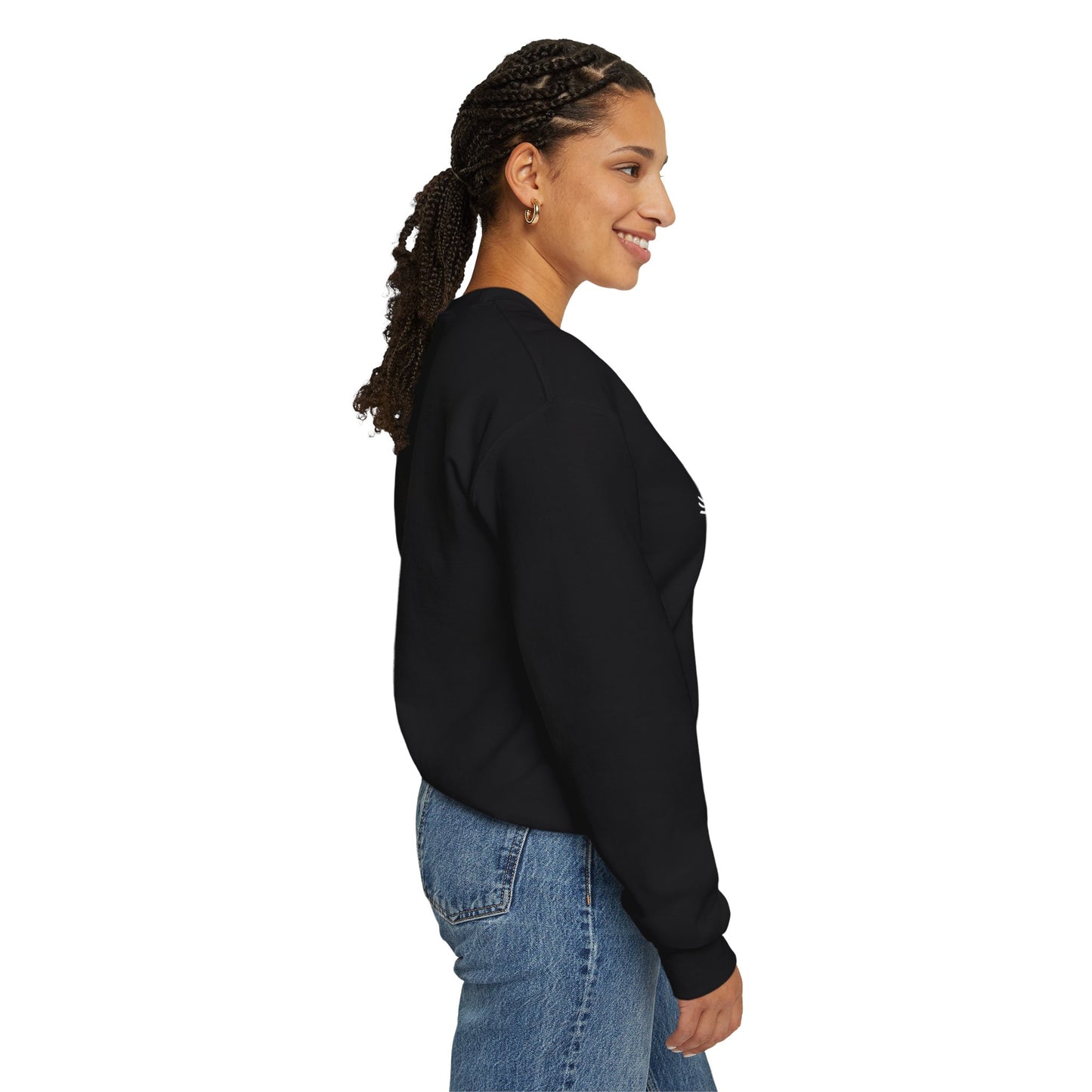 Oy Vey All Day - Granny Shrug Sweater Funny Gift for Food Lovers, Cozy Crewneck for Everyday Wear, Perfect for Holidays & Casual Events