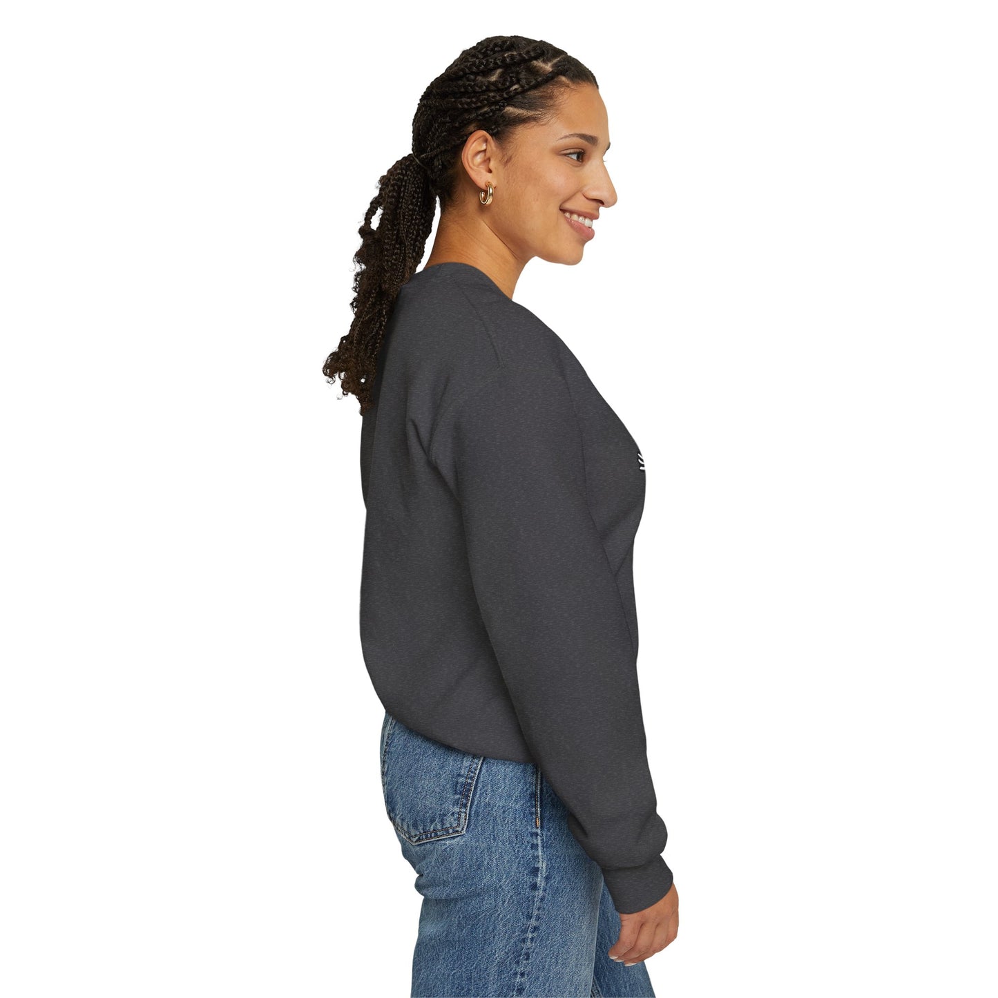 Oy Vey All Day - Granny Shrug Sweater Funny Gift for Food Lovers, Cozy Crewneck for Everyday Wear, Perfect for Holidays & Casual Events