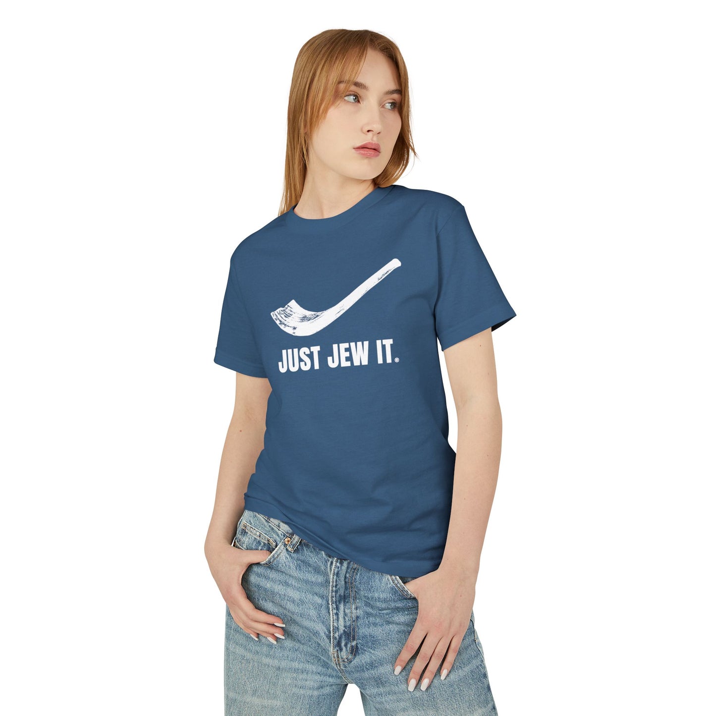 Just Jew It®, Casual Wear, Gift for Family, Jewish Community, Humor Shirt, Stylish Everyday Tee, Ethnic Pride