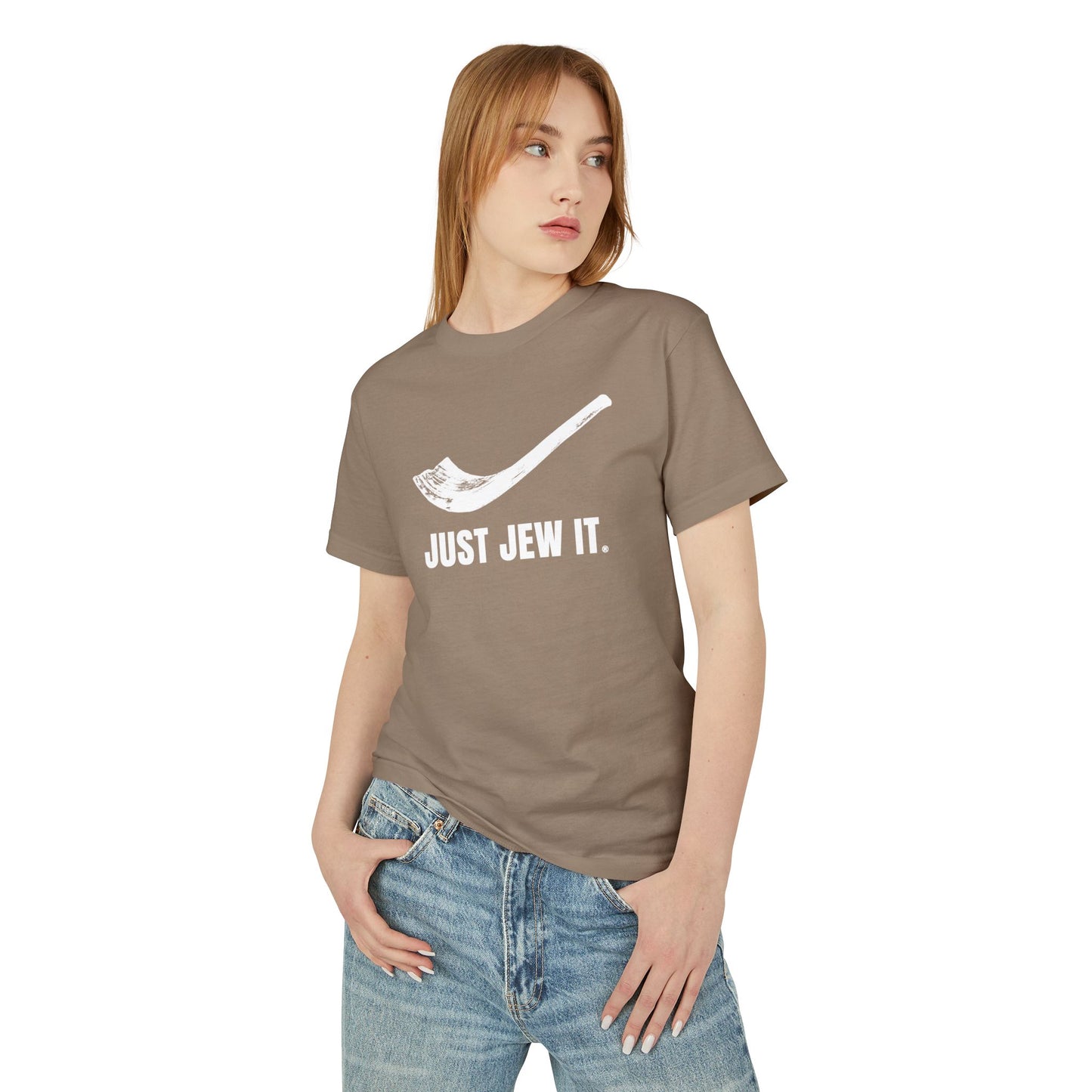 Just Jew It®, Casual Wear, Gift for Family, Jewish Community, Humor Shirt, Stylish Everyday Tee, Ethnic Pride
