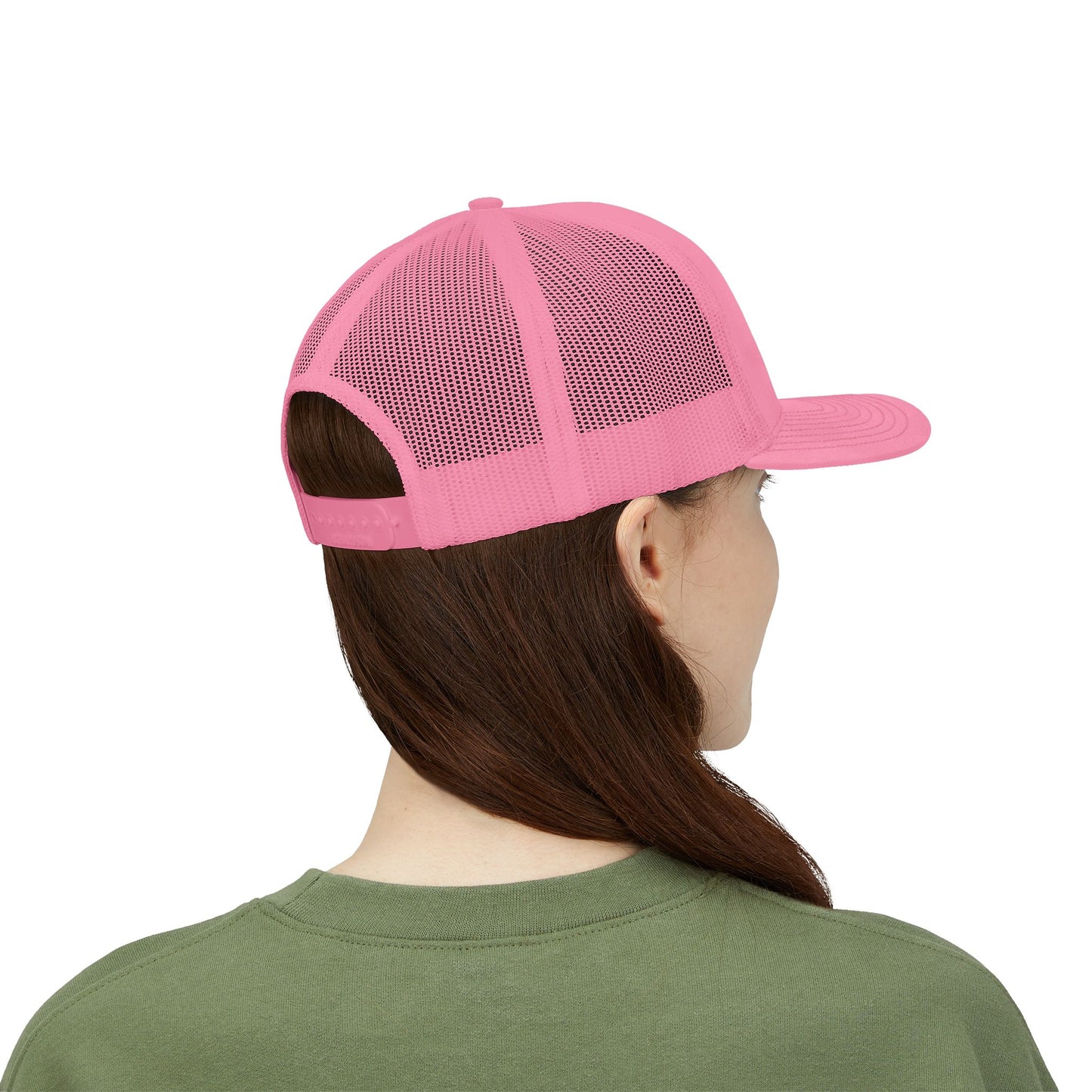 Embroidered Just Jew It® Official Snapback Trucker Cap - Stylish Mesh Hat for Jewish Culture & Pride