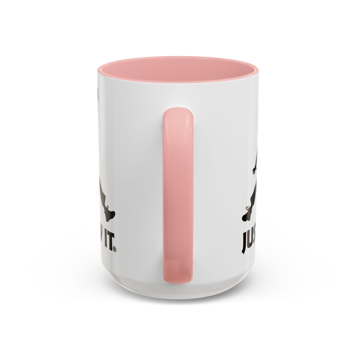 Just Jew It® Funny Rabbi Dunking Challa Bread Accent Mug, Jewish Humor Coffee Cup, Just Jew It Gift, 11, 15oz, Tea Mug, Ceramic Mug, Kitchen