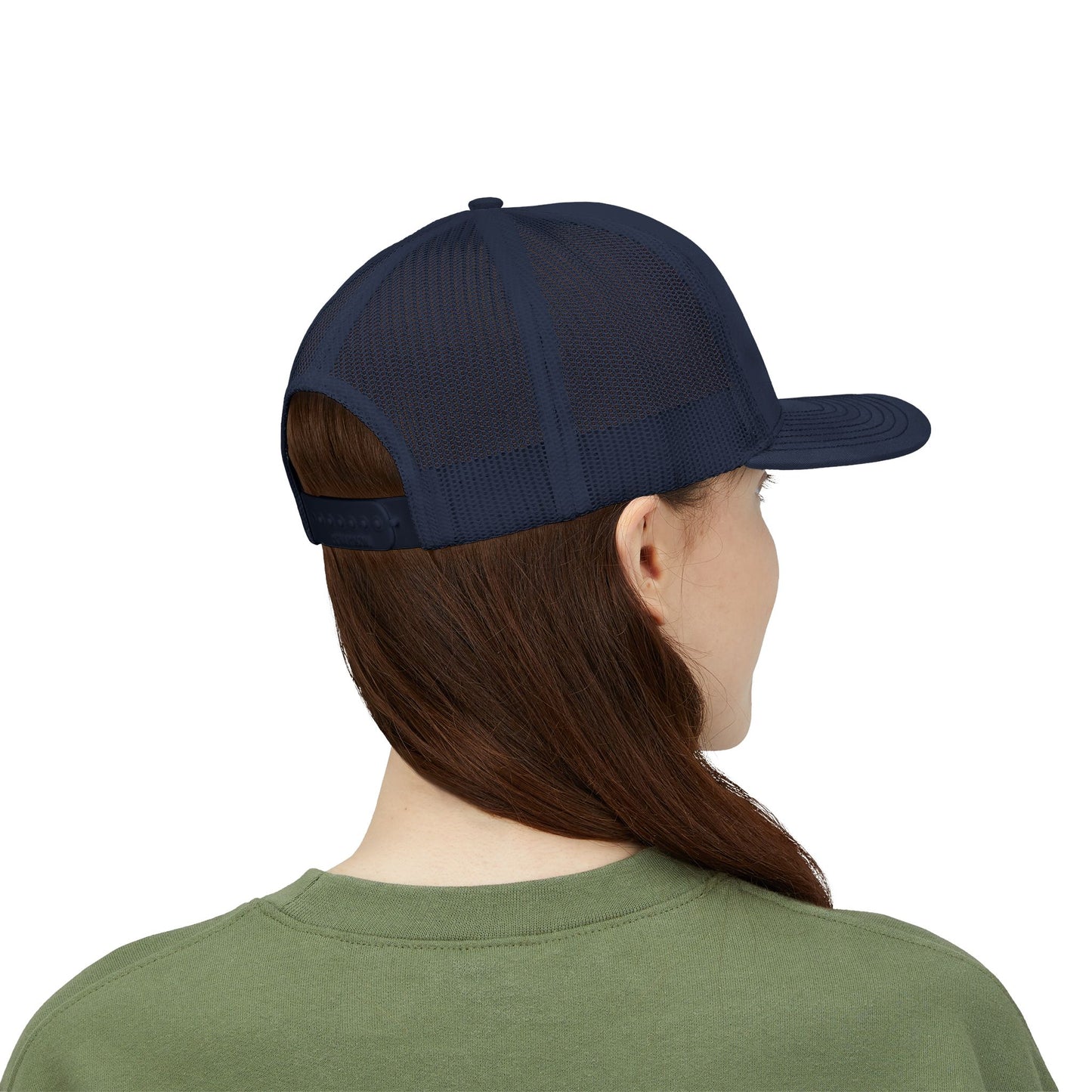 Embroidered Just Jew It® Official Snapback Trucker Cap - Stylish Mesh Hat for Jewish Culture & Pride