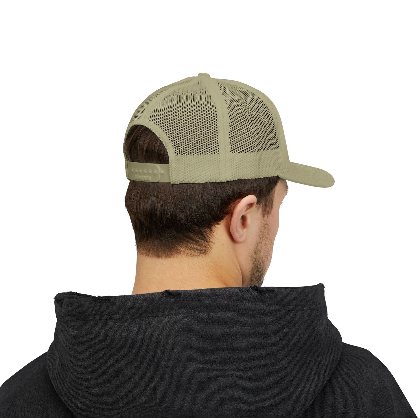 Embroidered Just Jew It® Official Snapback Trucker Cap - Stylish Mesh Hat for Jewish Culture & Pride